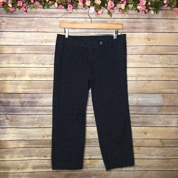 🌷5 for $25 Ann Taylor LOFT Marsia Polka Dots Pant - Picture 1 of 6